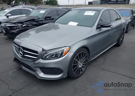 2016 Mercedes-Benz C 300 Luxury/Sport from USA, damaged, VIN 55SWF4JB5GU164984